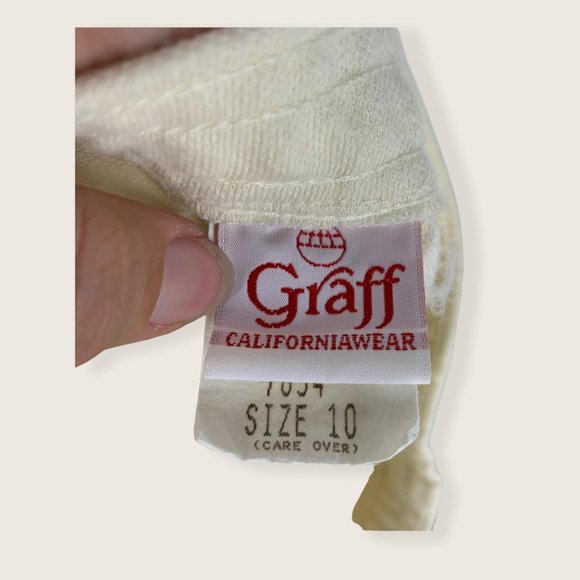 Vintage 90s Graff Californiawear Pull On Pencil Skirt Medium - Picture 11 of 13